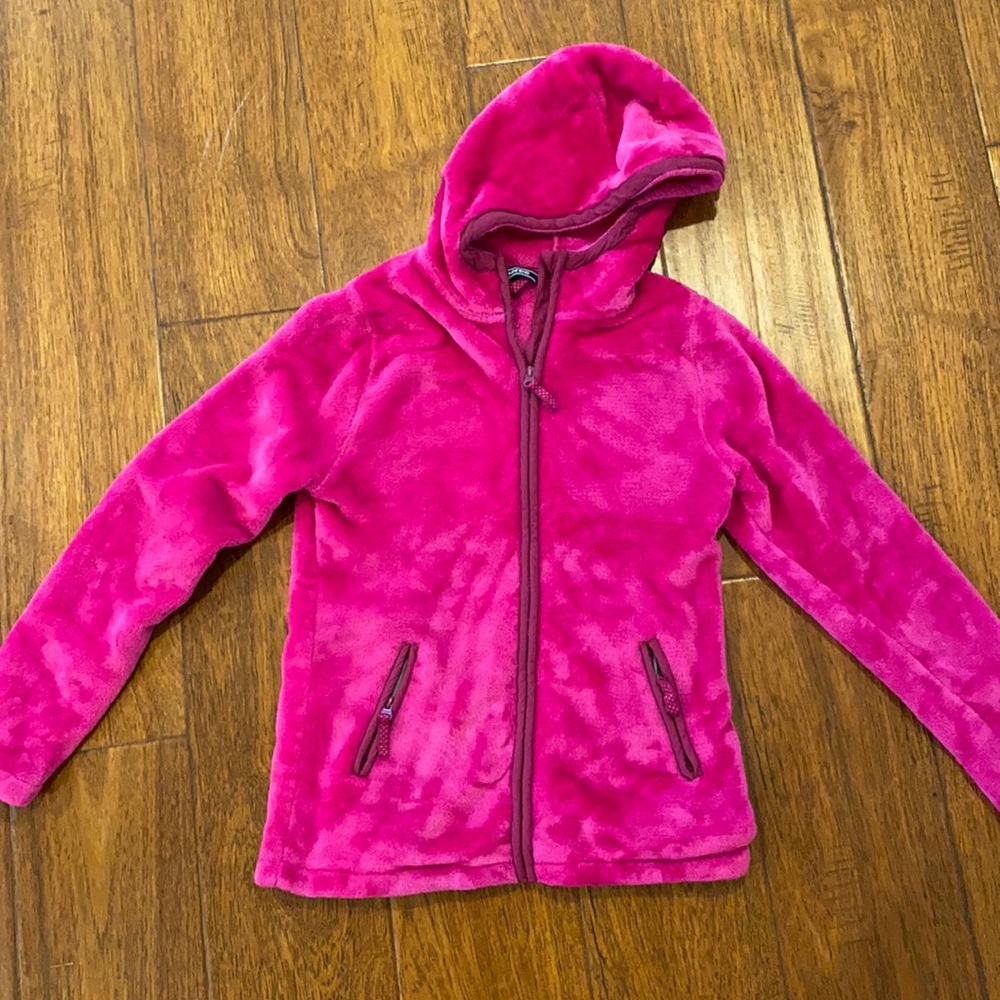 Lands End Fuzzy Full-Zip sweatshirt
